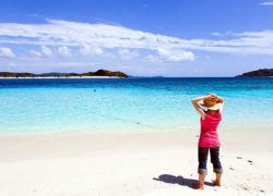 Join Japanese Holidaymakers Visiting the Okinawan Islands