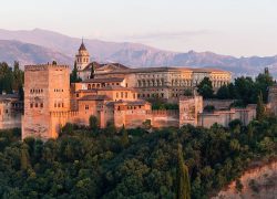 The Alhambra Palace in Granada, Spain