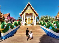 Marvelling on Temples in Phuket Thailand