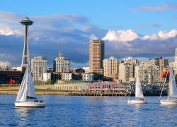 Seattle- Beautiful Metropolitan City Of Washington