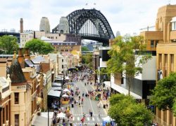 Visiting The Rocks In Sydney As A Group