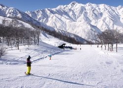 Popular places for skiing and snowboarding in Japan