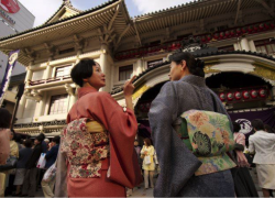 Traditional Japanese Drama at the Kabuki-Za