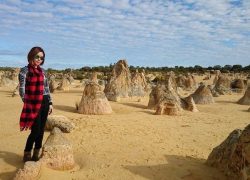 Trekking the Pinnacles Desert